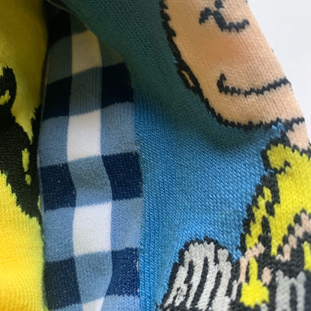 Snoopy No Show Socks 6 pairs - Picture 5 of 10